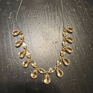 Ralph Lauren Gold Teardrop Necklace